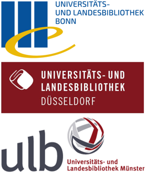 Logos der Universitäts- und Landesbibliotheken in NRW