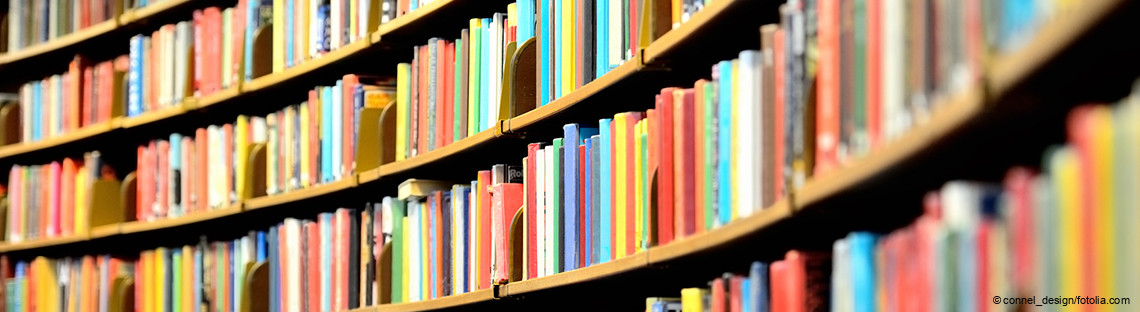 volles Bücherregal
